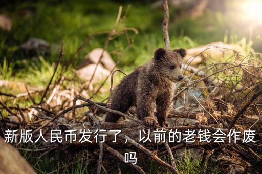 新版人民幣發(fā)行了，以前的老錢(qián)會(huì)作廢嗎
