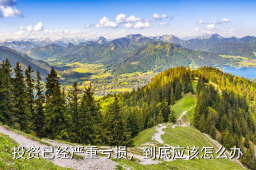 投資已經(jīng)嚴(yán)重虧損，到底應(yīng)該怎么辦