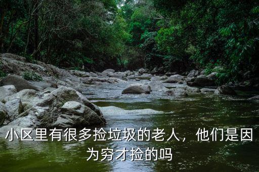 小區(qū)里有很多撿垃圾的老人，他們是因為窮才撿的嗎