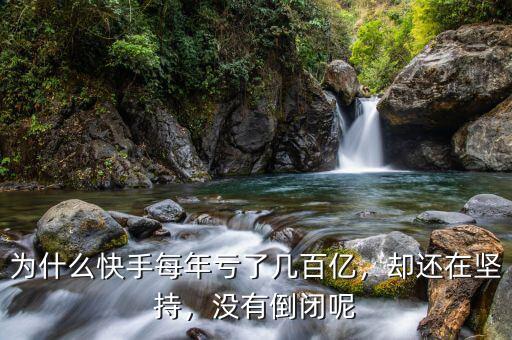 為什么快手每年虧了幾百億，卻還在堅(jiān)持，沒有倒閉呢