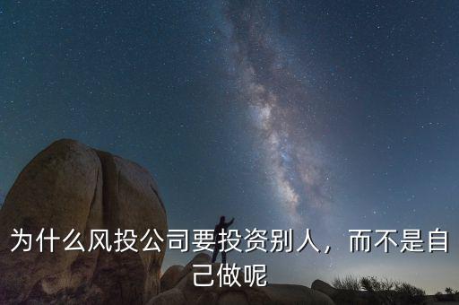 為什么風(fēng)投公司要投資別人，而不是自己做呢