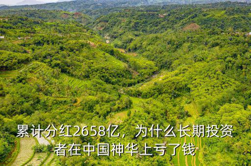 累計分紅2658億，為什么長期投資者在中國神華上虧了錢