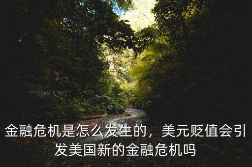 金融危機(jī)是怎么發(fā)生的，美元貶值會(huì)引發(fā)美國(guó)新的金融危機(jī)嗎