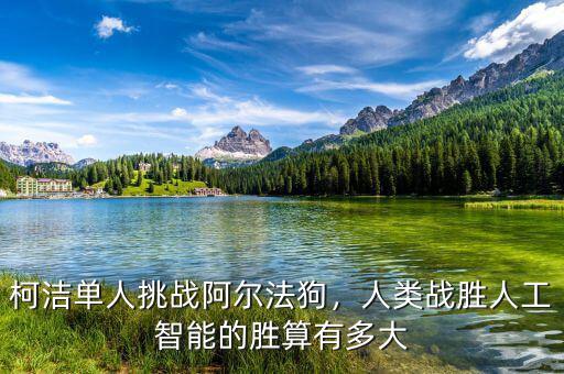 柯潔單人挑戰(zhàn)阿爾法狗，人類戰(zhàn)勝人工智能的勝算有多大