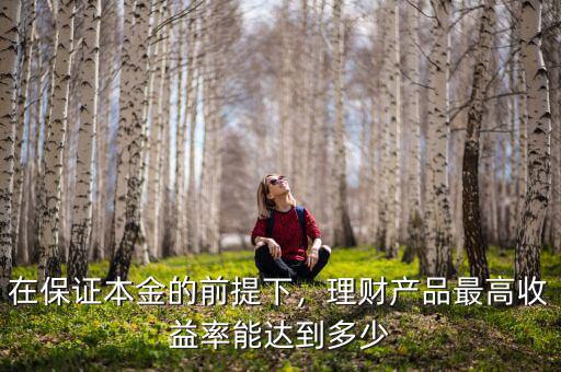 在保證本金的前提下，理財(cái)產(chǎn)品最高收益率能達(dá)到多少