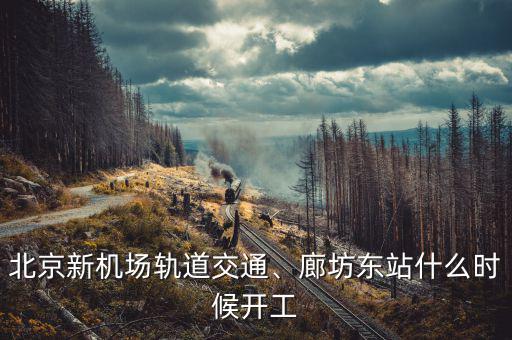 北京新機(jī)場(chǎng)軌道交通、廊坊東站什么時(shí)候開(kāi)工