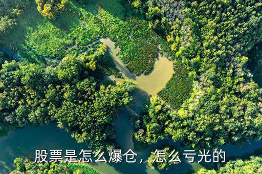 股票是怎么爆倉，怎么虧光的