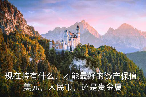 現(xiàn)在持有什么，才能最好的資產(chǎn)保值，美元，人民幣，還是貴金屬