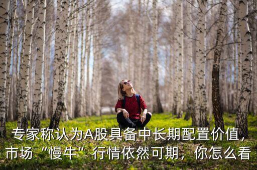 專家稱認為A股具備中長期配置價值，市場“慢牛”行情依然可期，你怎么看