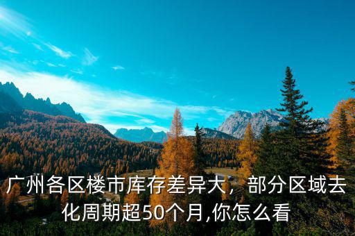 廣州各區(qū)樓市庫(kù)存差異大，部分區(qū)域去化周期超50個(gè)月,你怎么看