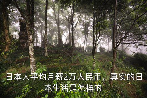 日本人平均月薪2萬(wàn)人民幣，真實(shí)的日本生活是怎樣的