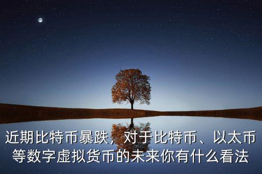 近期比特幣暴跌，對于比特幣、以太幣等數(shù)字虛擬貨幣的未來你有什么看法