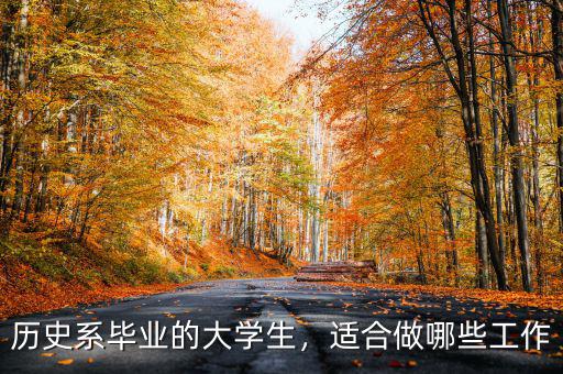 歷史系畢業(yè)的大學(xué)生，適合做哪些工作