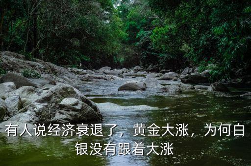 有人說經(jīng)濟(jì)衰退了，黃金大漲，為何白銀沒有跟著大漲