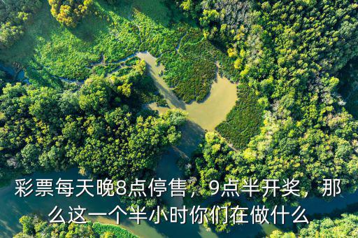 彩票每天晚8點(diǎn)停售，9點(diǎn)半開獎(jiǎng)，那么這一個(gè)半小時(shí)你們?cè)谧鍪裁? class=
