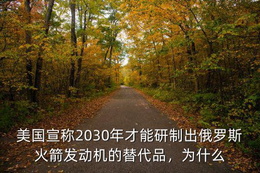 美國(guó)宣稱2030年才能研制出俄羅斯火箭發(fā)動(dòng)機(jī)的替代品，為什么