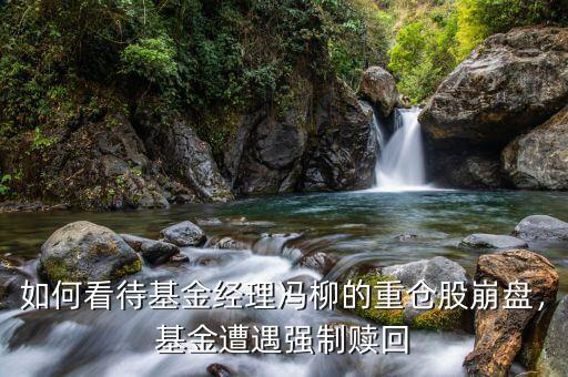 如何看待基金經(jīng)理馮柳的重倉(cāng)股崩盤(pán)，基金遭遇強(qiáng)制贖回