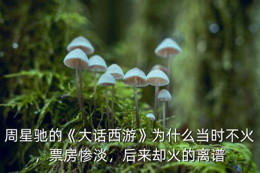 周星馳的《大話西游》為什么當(dāng)時(shí)不火，票房慘淡，后來(lái)卻火的離譜