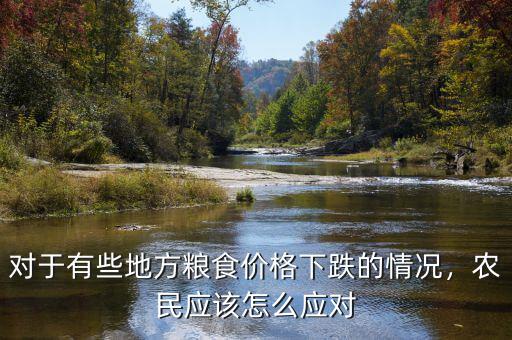 對(duì)于有些地方糧食價(jià)格下跌的情況，農(nóng)民應(yīng)該怎么應(yīng)對(duì)