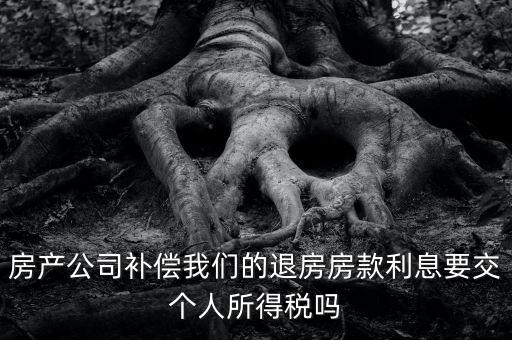 退房款付利息涉及什么稅，房貸退稅退的是什么稅
