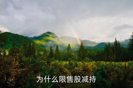 什么是限售股減持，為什么限售股減持