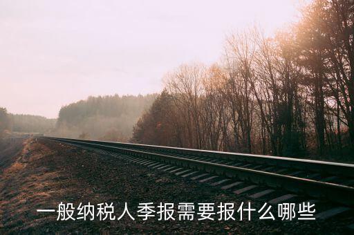 稅季報報的是什么，商業(yè)企業(yè)增值稅一般納稅人月報季報年報要報些什么