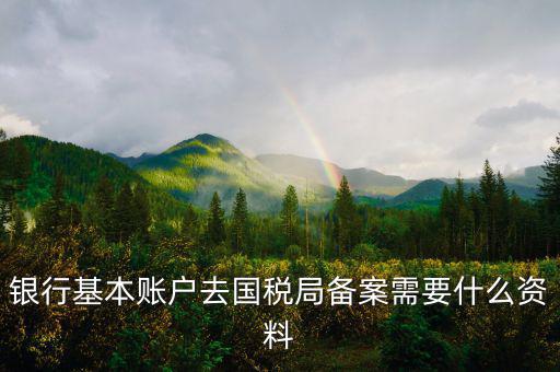 納稅人存款帳號報告表是什么，銀行賬戶報告表是什么意思