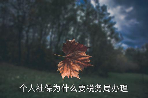 社會保險繳納和稅務(wù)局什么關(guān)系，社保為什么要稅務(wù)部門征收