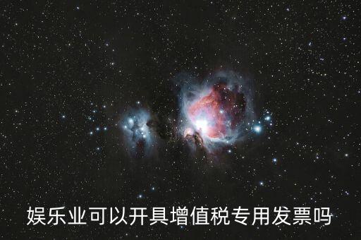 什么是娛樂業(yè)發(fā)票，娛樂業(yè)增值稅發(fā)票有幾種