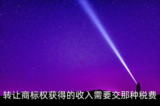 轉(zhuǎn)讓商譽(yù)交什么稅，轉(zhuǎn)讓商標(biāo)權(quán)應(yīng)交甚么稅