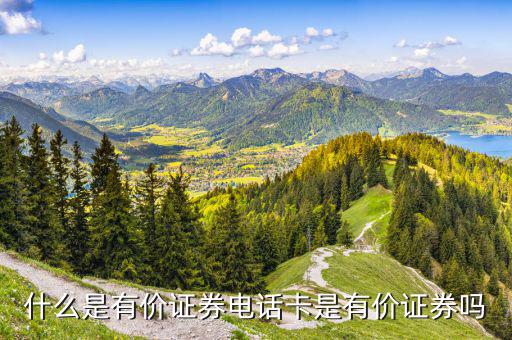什么叫做有價(jià)卡，什么是有價(jià)證券電話卡是有價(jià)證券嗎