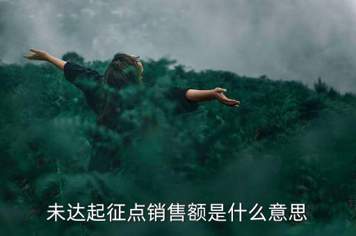 未達(dá)起征點(diǎn)通知書什么意思，打印稅務(wù)事項(xiàng)通知書未達(dá)起征點(diǎn)通知需要什么材料