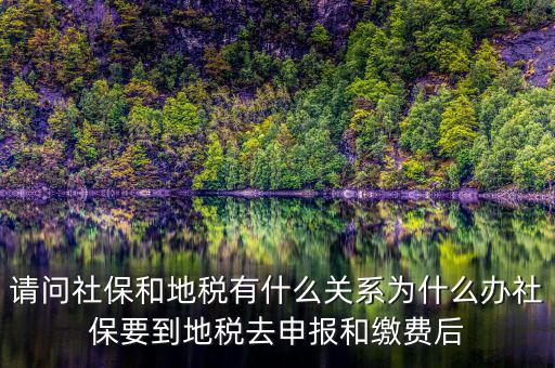 為什么醫(yī)保由地稅收，社保為什么要地稅代扣
