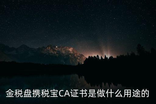 企業(yè)ca證書有什么用，財悠悠CA數字證書有什么作用對于企業(yè)可以起到什么作用