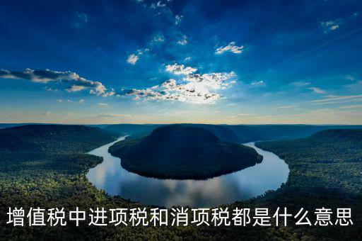 什么叫消項(xiàng)稅，進(jìn)項(xiàng)稅和銷項(xiàng)稅是什么意思