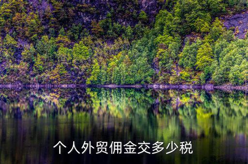 支付國外傭金交什么稅，向國外支付軟件使用許可費 如何交稅