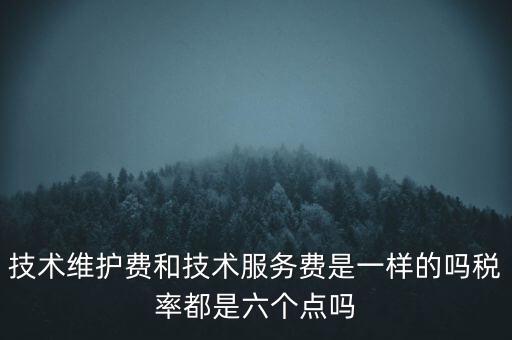 技術維戶費交什么稅，維修費交什么稅
