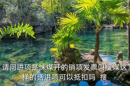 煤炭的進項是什么，露天煤礦開采增值稅進項有哪些