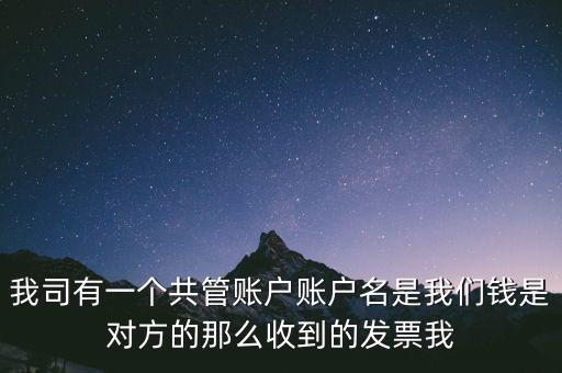 稅費共管戶是什么意思，國地稅共管戶比對清理是什么意思