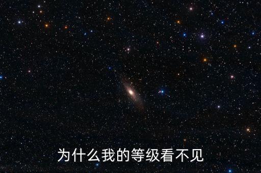 為什么無法查詢到納稅等級，為什么我的等級看不見