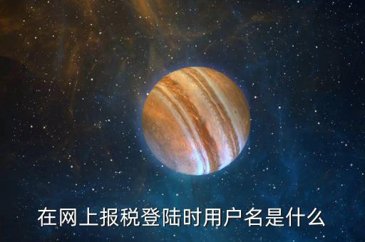 地稅登錄用戶(hù)名是什么，地稅局網(wǎng)上申報(bào) 用戶(hù)名用戶(hù)名是什么啊