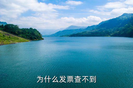 為什么黑龍江的發(fā)票查不到，為什么發(fā)票查不到