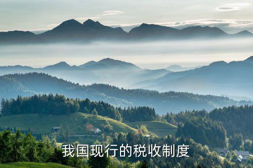 中國的稅收制度是什么，中國的稅收制度是什么