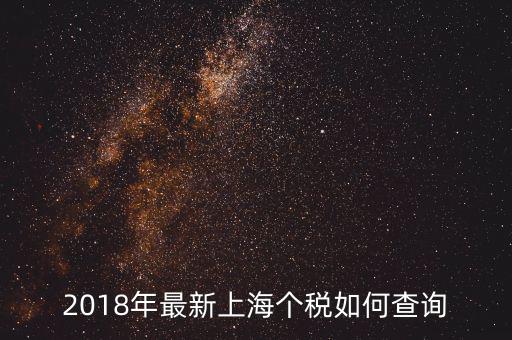上海如何查個(gè)人所得稅，最新上海個(gè)人所得稅查詢?cè)趺床?/></a></span><span id=