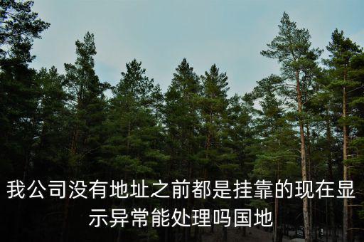 地稅異常如何處理，國(guó)地稅稅務(wù)異常了怎么處理