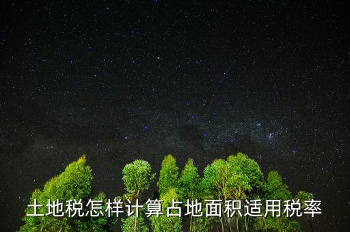 土地使用稅面積如何確定，城鎮(zhèn)土地使用稅面積如何計(jì)算