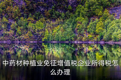 代開的免稅中藥材如何抵扣，中藥材進(jìn)項(xiàng)抵扣