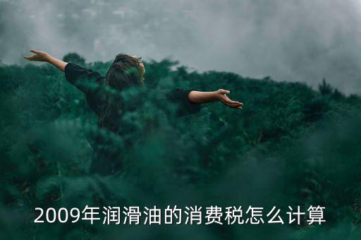 汽油消費(fèi)稅如何計(jì)算公式，2009年潤滑油的消費(fèi)稅怎么計(jì)算