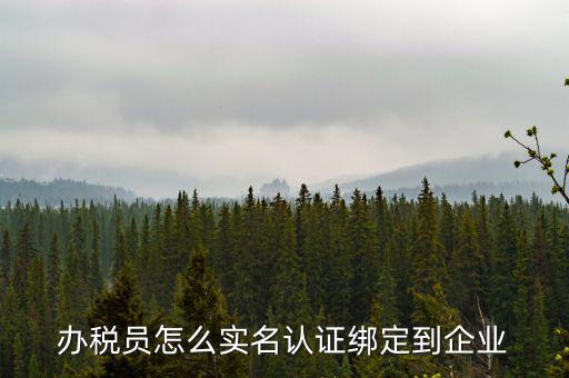 重慶稅務(wù)局辦稅人員如何綁定，個人怎么綁定企業(yè)辦稅員
