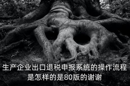 如何出口退稅系統(tǒng)，出口退稅需要什么資料